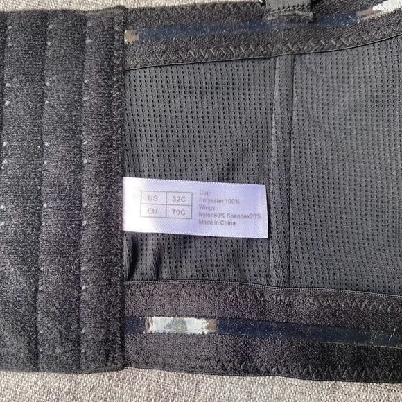 Longline Strapless Bra Full Coverage Seamless Bustier Bra, 32C - Picture 6 of 9